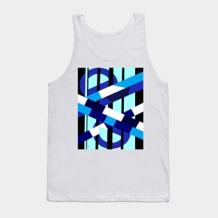 Complex-Pattern Tank Top